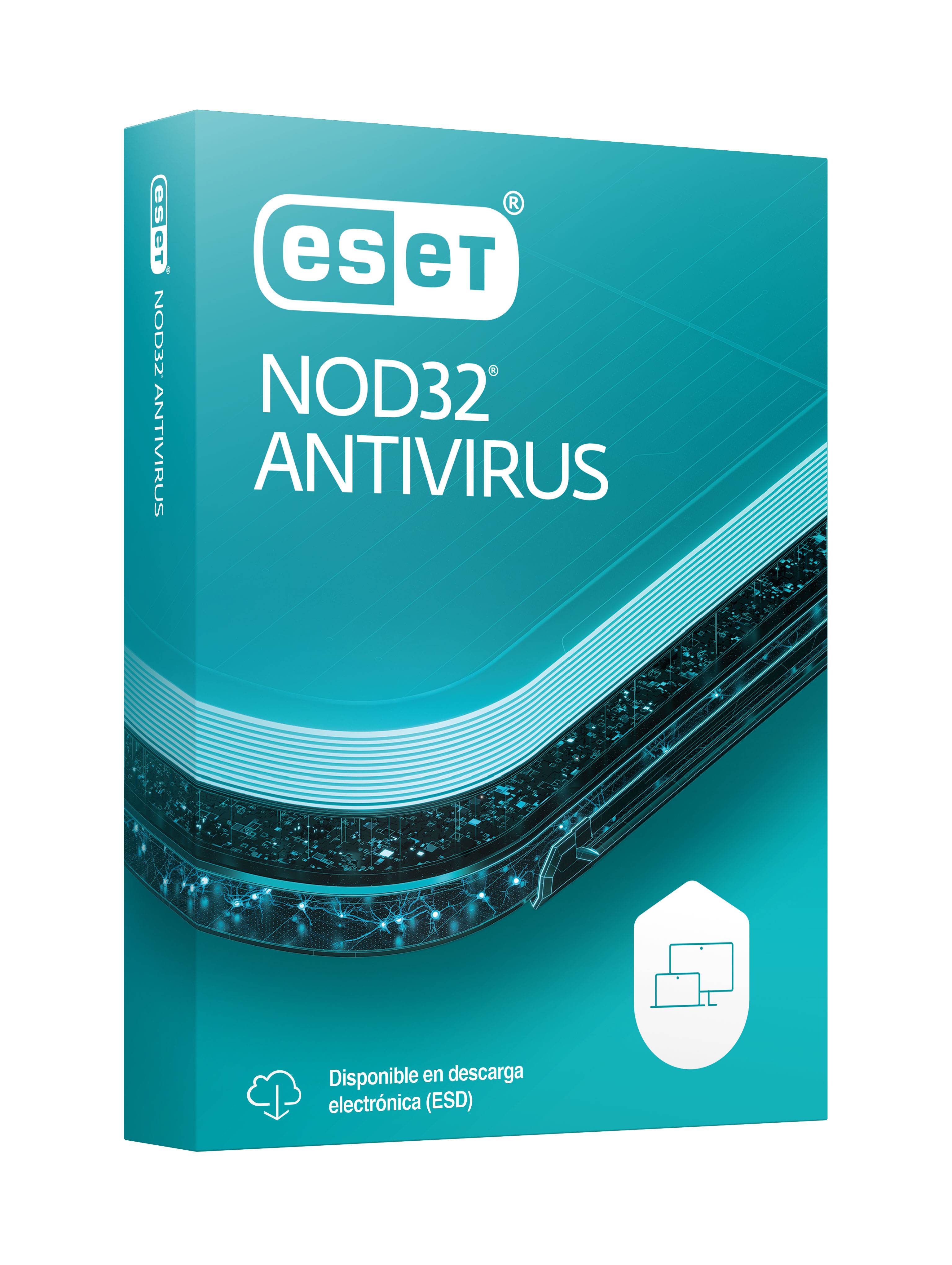 Eset Nod32 Antivirus 1 Lic 1 Año TMESET-501 - Eset Nod32 Antivirus 1 Lic 1 Año TMESET-501 -
